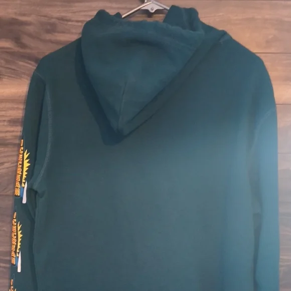 ICECREAM Billionaire Boys Club Teal Rocket Pullover Hoodie Y2K Streetwear - Picture 12 of 12